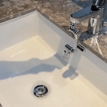 1080° Swivel Faucet Extender - Rotatable Kitchen Sink Aerator