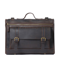 Men’s retro cowhide leather crossbody bag Leather men's backpack