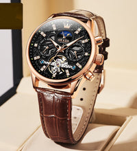 Men's Creative Fashion Alloy Quartz Watch brown skin rose shell white