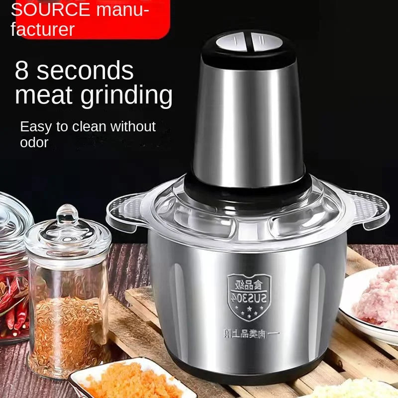 Silver Crust Electric Meat Grinder - Multi-Purpose Food Chopper