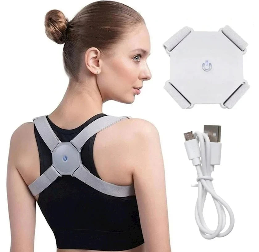 Rechargeable Smart Posture Corrector Back Brace - Pain Relief for Men & Women