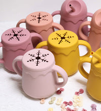Silicone Children's Two-in-one No-spill Cup