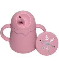Silicone Children's Two-in-one No-spill Cup