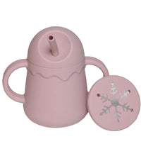 Silicone Children's Two-in-one No-spill Cup