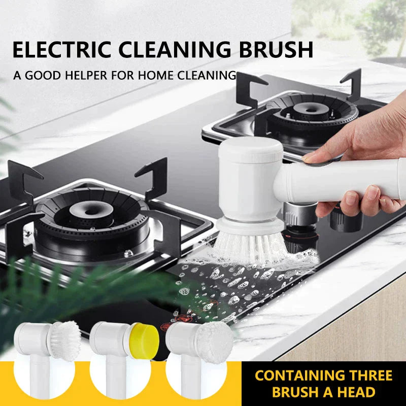 5 in 1 Multifunctional Electric Household Cleaning Brush | Rechargeable Magic Scrubber