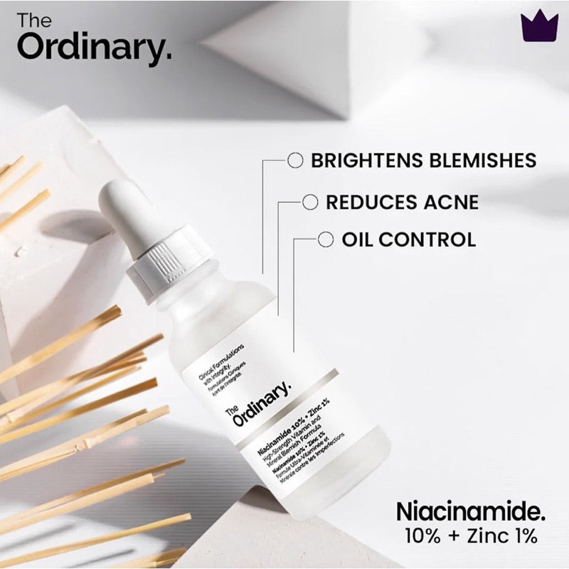 The Ordinary Niacinamide 10% + Zinc 1% Serum 30ml