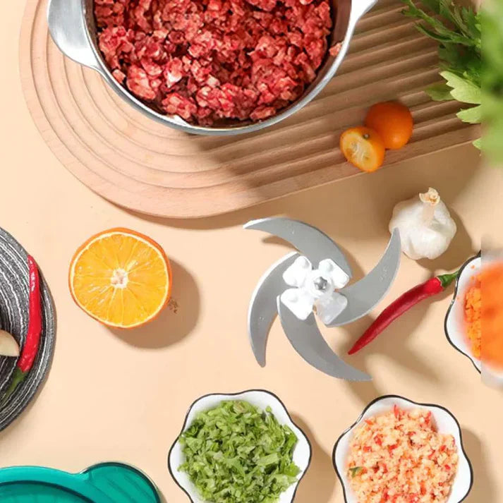 Silver Crust Electric Meat Grinder - Multi-Purpose Food Chopper