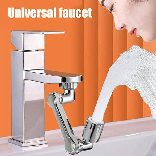 1080° Swivel Faucet Extender - Rotatable Kitchen Sink Aerator
