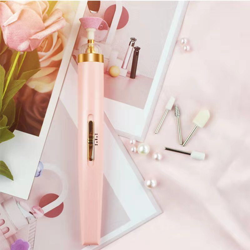 Electric Nail Drill - Rechargeable Salon Nail File Tool Set