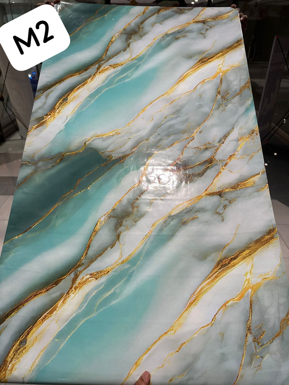Waterproof Marble Sheets – Self Adhesive PVC Wallpaper | Kitchen & Bathroom