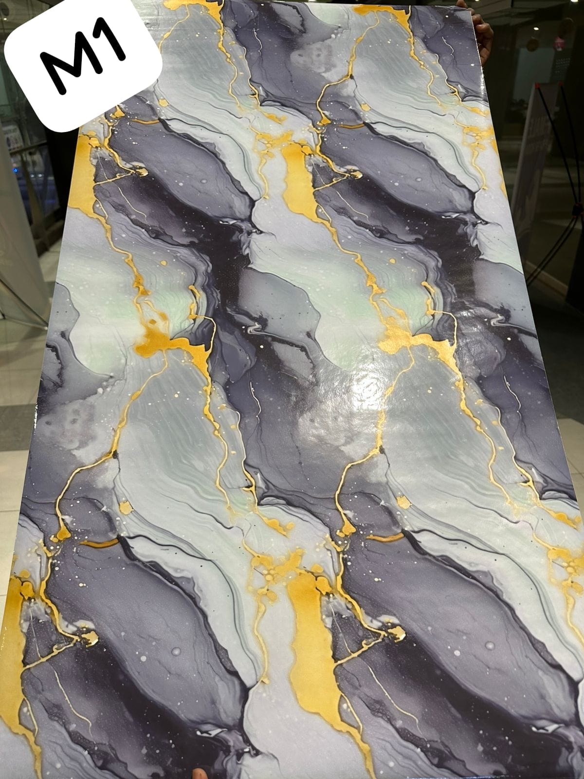 Waterproof Marble Sheets – Self Adhesive PVC Wallpaper | Kitchen & Bathroom