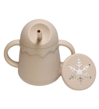 Silicone Children's Two-in-one No-spill Cup