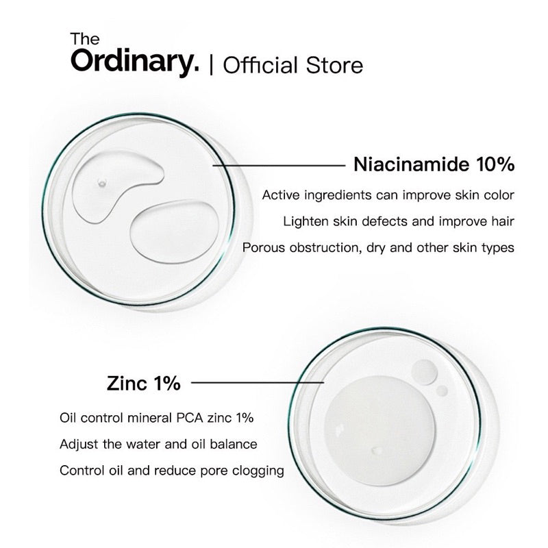 The Ordinary Niacinamide 10% + Zinc 1% Serum 30ml