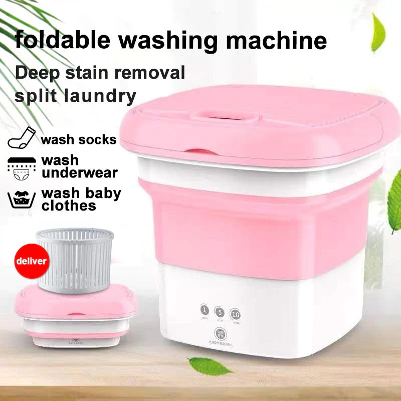 Portable Folding Washing  Machine with Dryer